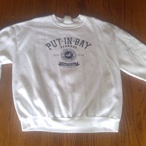 White Nautical Sweatshirt